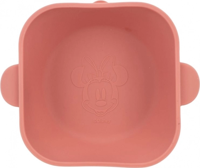 Silicone Bowl with Suction Minnie