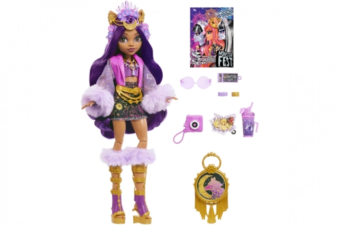 Barbie Monster Fest Doll - Clawdeen