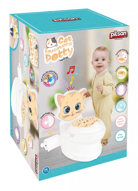 Cat Interactive Baby Potty, Pilsan