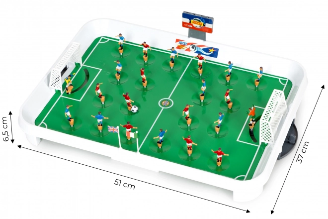 Mini football de table sur ressorts pour 22 joueurs