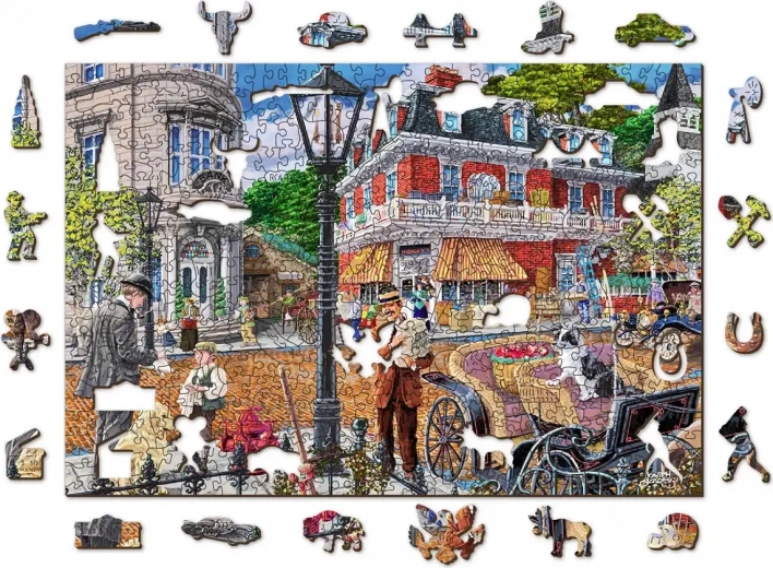 Suggestivo motivo della storica strada principale