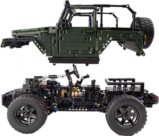 Removable body and detailed chassis