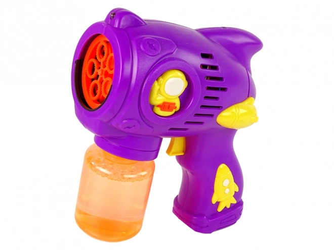 Purple Bubble Machine