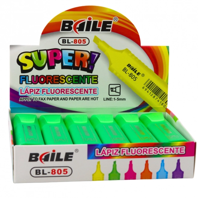 Evidenziatore neon verde intenso