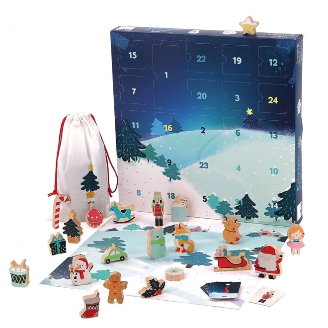 Vilac Christmas Touch And Find Advent Calendar