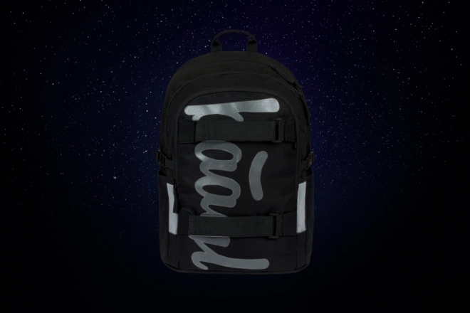 Set Baagl: Rucksack, Federmäppchen und Sporttasche Schwarz