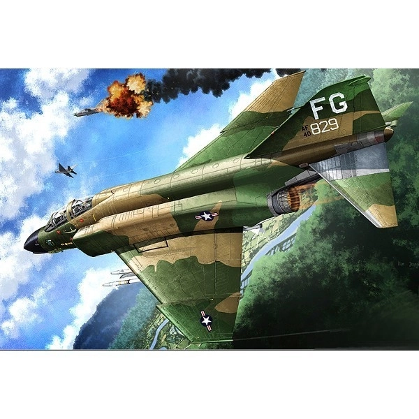 Academy F-4C Phantom Vietnam War Model Kit