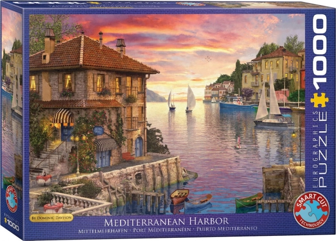 Mediterranean Port Puzzle 1000 Pieces