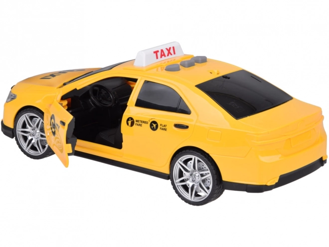 Interactive Taxi Toy with Light and Sound