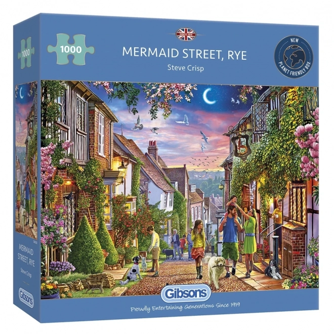 Jigsaw Puzzle Mermaid Street, Rye 1000 Pieces