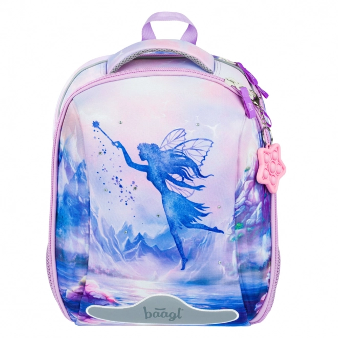 Ensemble sac d'école, trousse et sac Shelly Fée