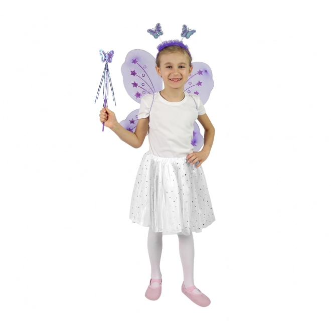 Butterfly Costume with Headband and Wand