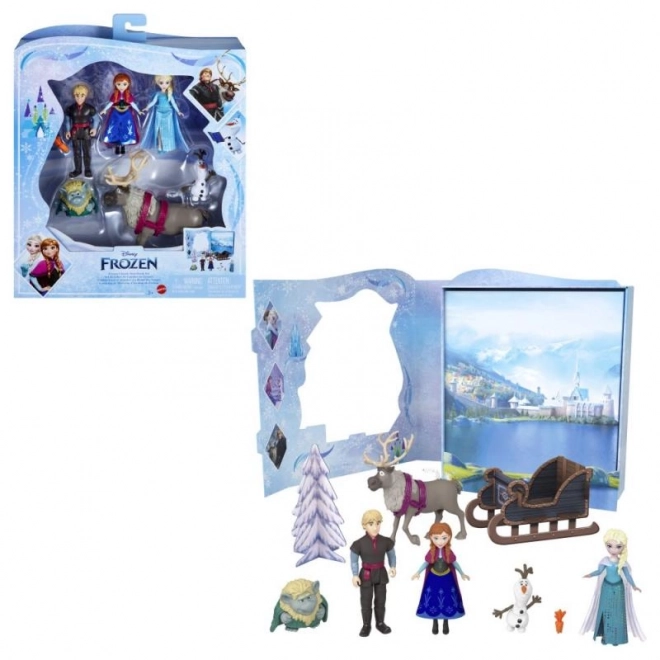 Frozen Fairy Tale Dolls - Anna and Elsa with Friends