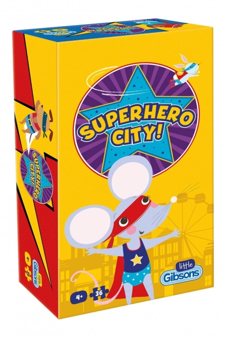 Kids Puzzle Superhero City