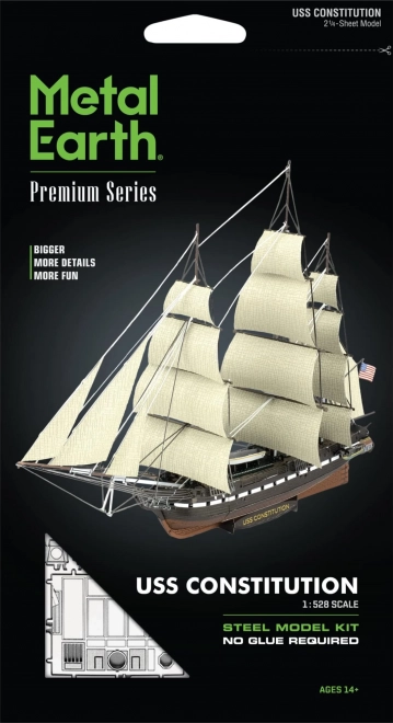 3D Metal Earth Puzzle Premium Series: USS Ship