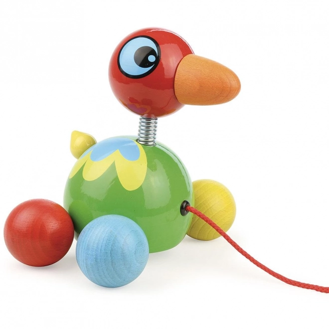 Pull-along Exotic Bird Toy