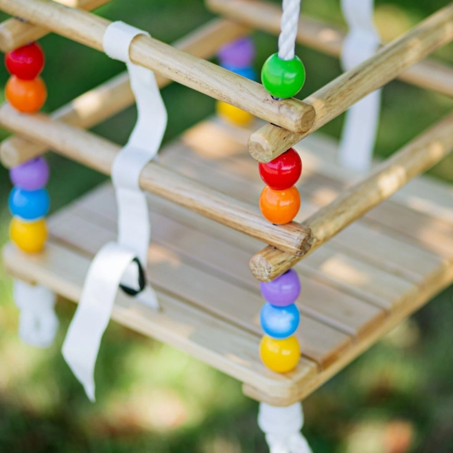 Wooden Bead Swing