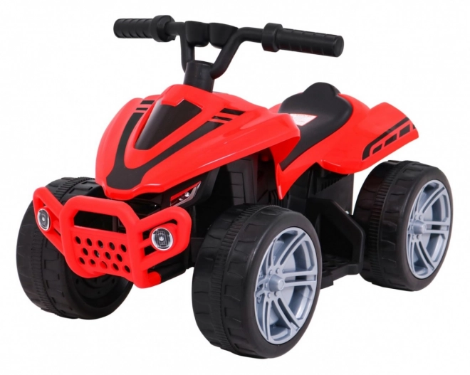 Quad Little Monster Battery-Powered Ride-On for Young Children - Red