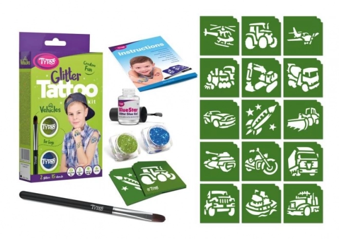 TyToo Vehicle Glitter Tattoos