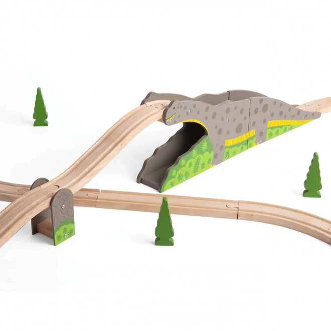 Dinosaur Bridge for Train Sets