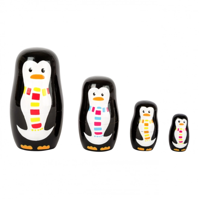 Small Foot Penguin Family Matryoshka