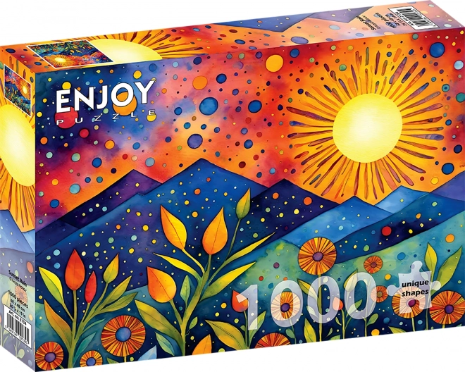 Sunset Rain Jigsaw Puzzle 1000 Pieces