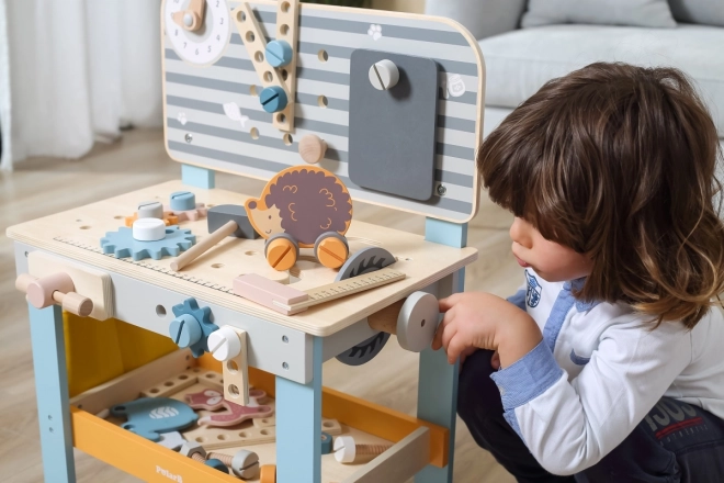 Wooden Workbench for Kids