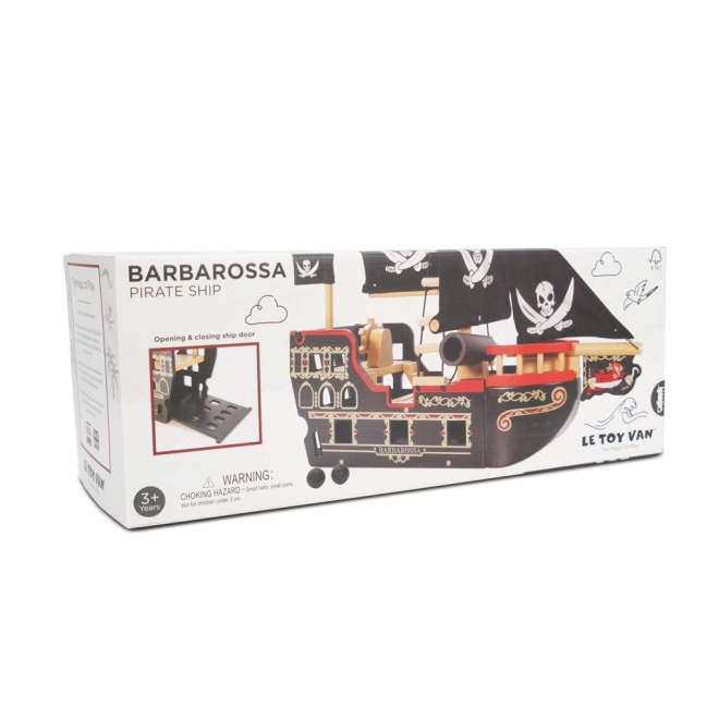 Le Toy Van Pirate Ship Barbarossa