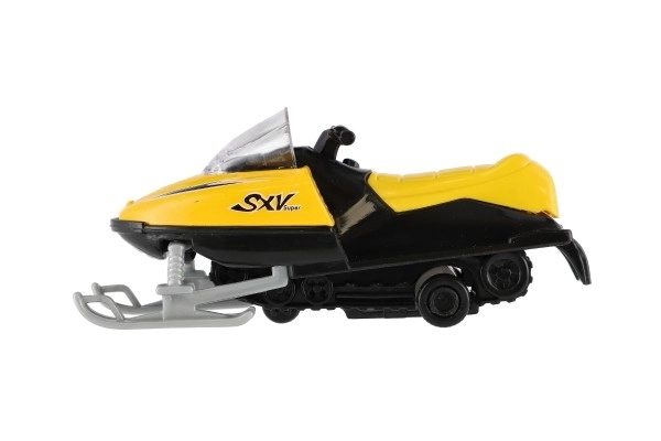 Snowmobile Toy with Pull-Back Action