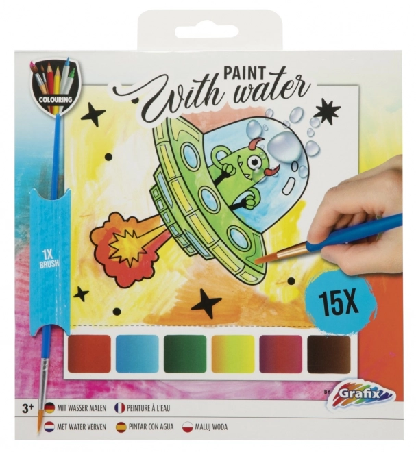 Water Painting Set with 15 Pictures