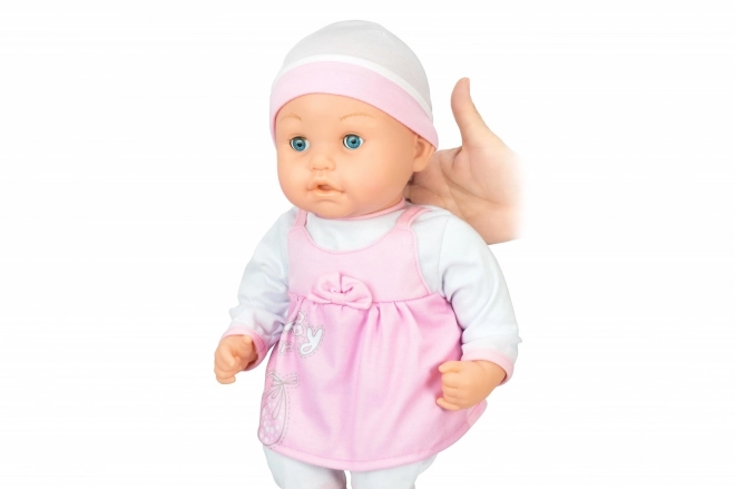Interactive baby doll with accessories