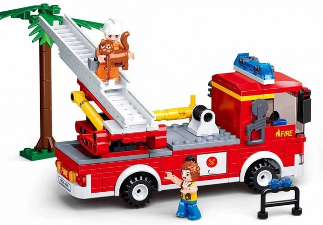 Sluban Fire Truck with Ladder