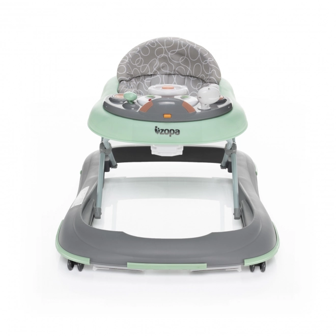 Fiesta Baby Walker in Grey/Mint