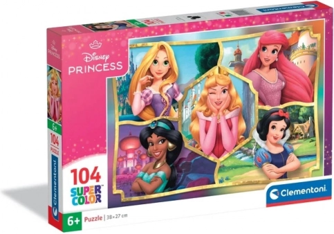 Puzzle 104 Pieces Disney Princesses Clementoni