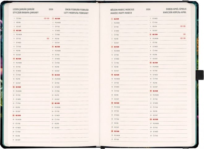 Notique Weekly Planner Butterfly 2025