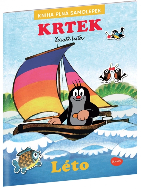 Krtek a léto - kniha samolepek