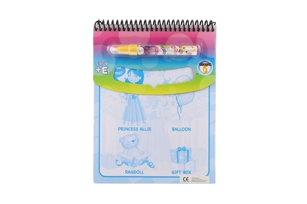 Magic Water Painting Book with Pencil Princesses