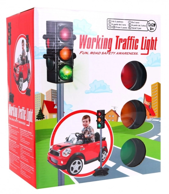 Interactive Traffic Light Toy for Young Drivers