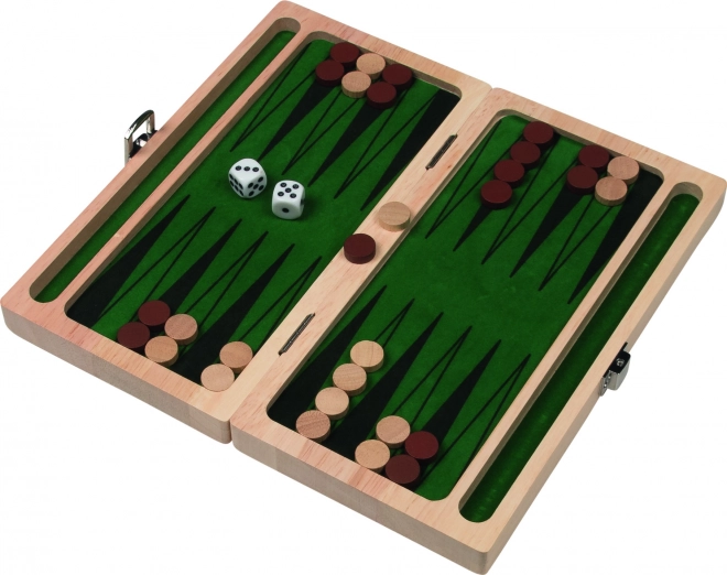 Goki Backgammon Wooden Set