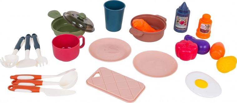 Riche assortiment d’accessoires pour des heures de jeu