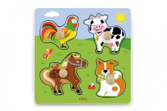 Wooden Animal Puzzle