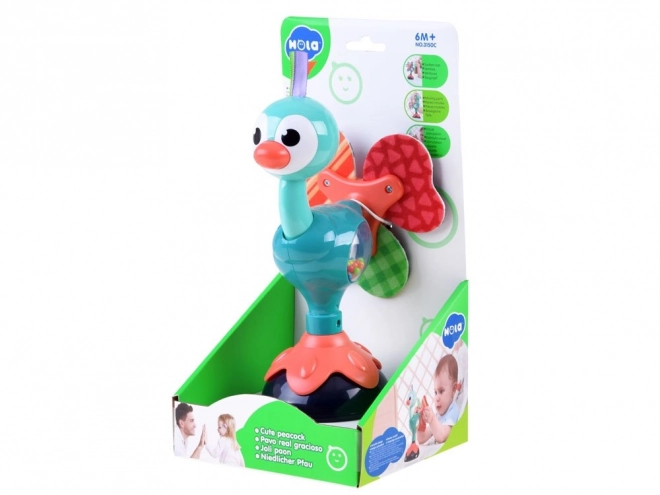 Colorful Rattle with Suction Cup