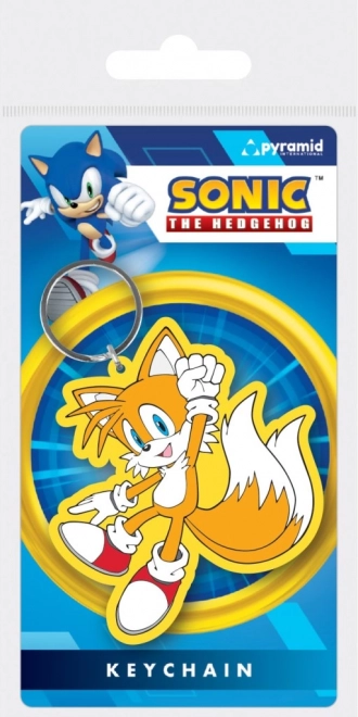 Sonic rubber keychain Tails