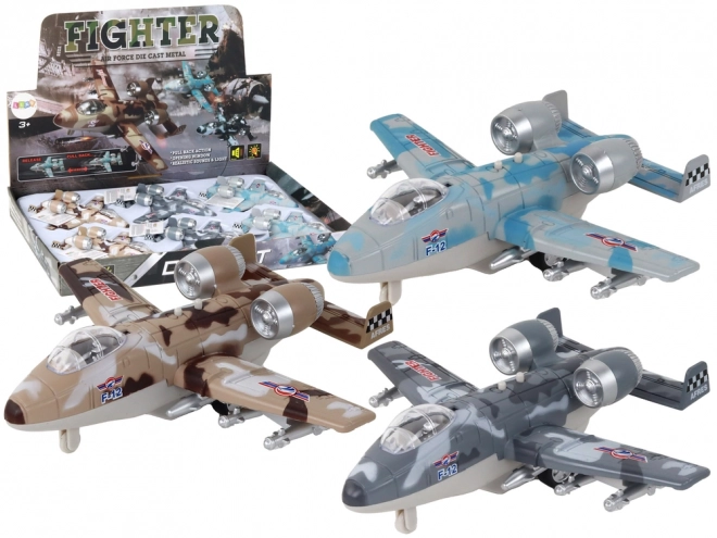 Military Jet Toy Planes with Sound and Light