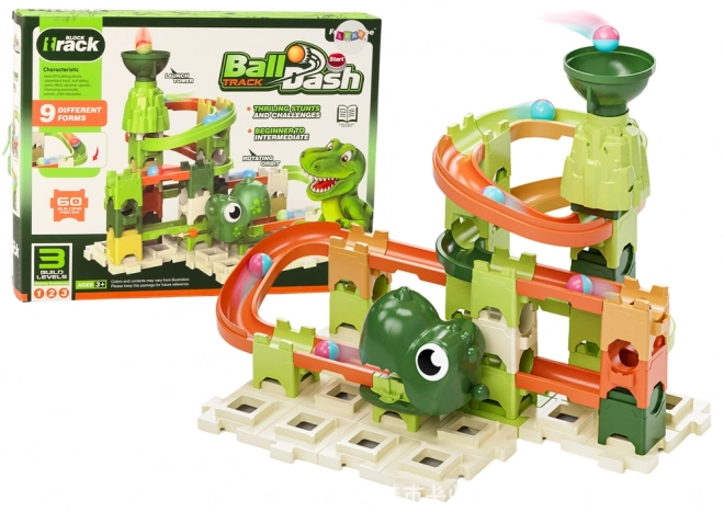 Dinosaur Marble Run Building Blocks