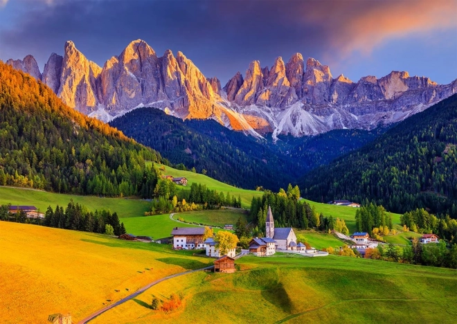 Enjoy Dolomites Church Puzzle 1000 Pieces