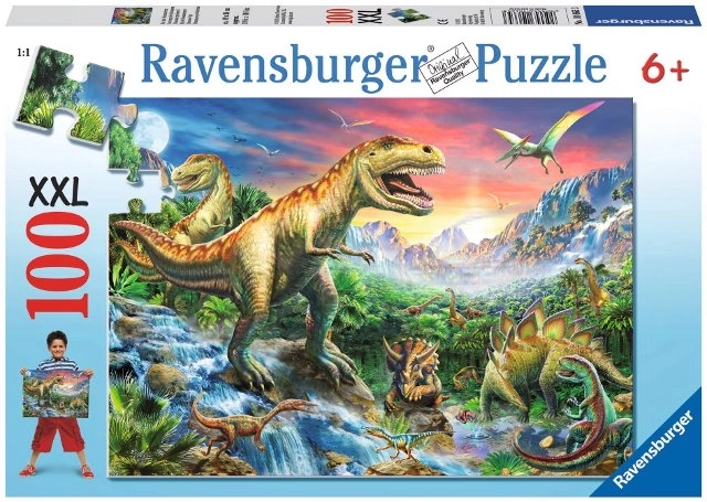 Dinosaur Theme Extra Large Jigsaw Puzzle for Kids