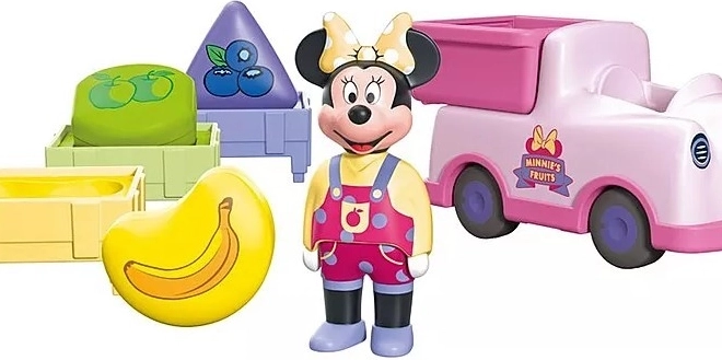 Ensemble de figurines JUNIOR & Disney Mickey Mouse et trieur de fruits