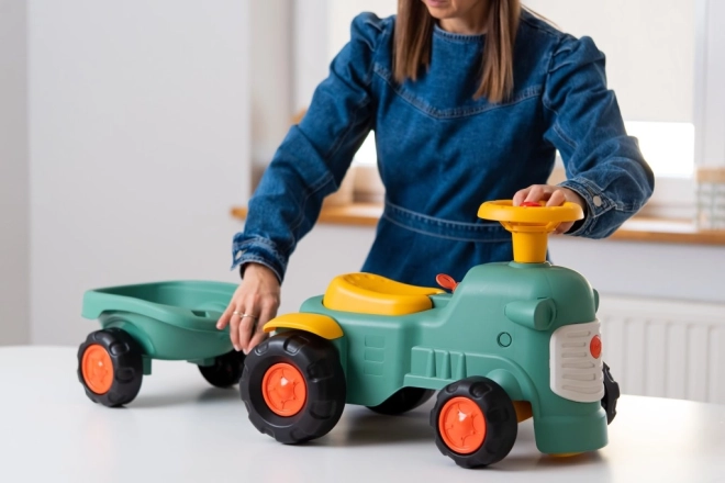 Falk Baby Tractor with Removable Trailer