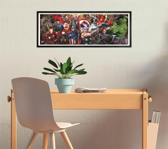 Panorama Puzzel Avengers 1000 Stukken